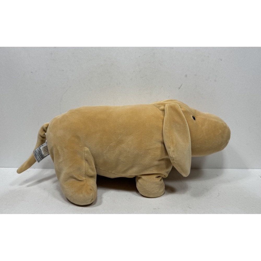 Jellycat Mellow Mallow DOG Plush Tan Brown 14" RARE Medium Large Puppy